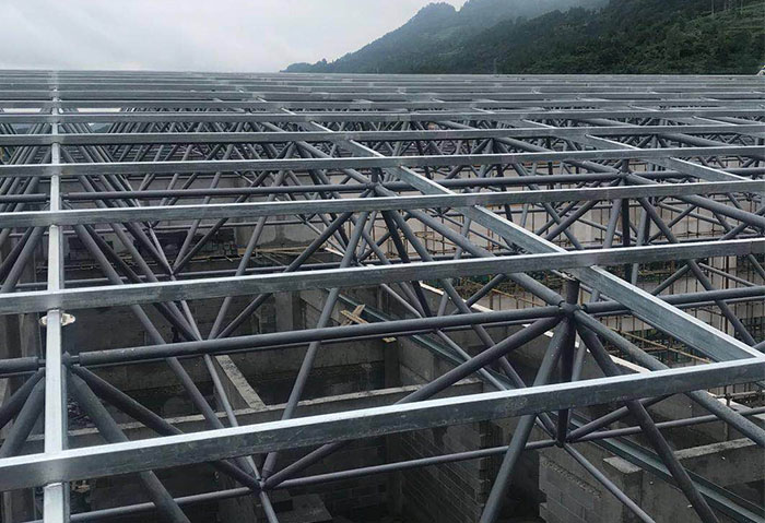 林州仁怀冠英学校艺体楼网架